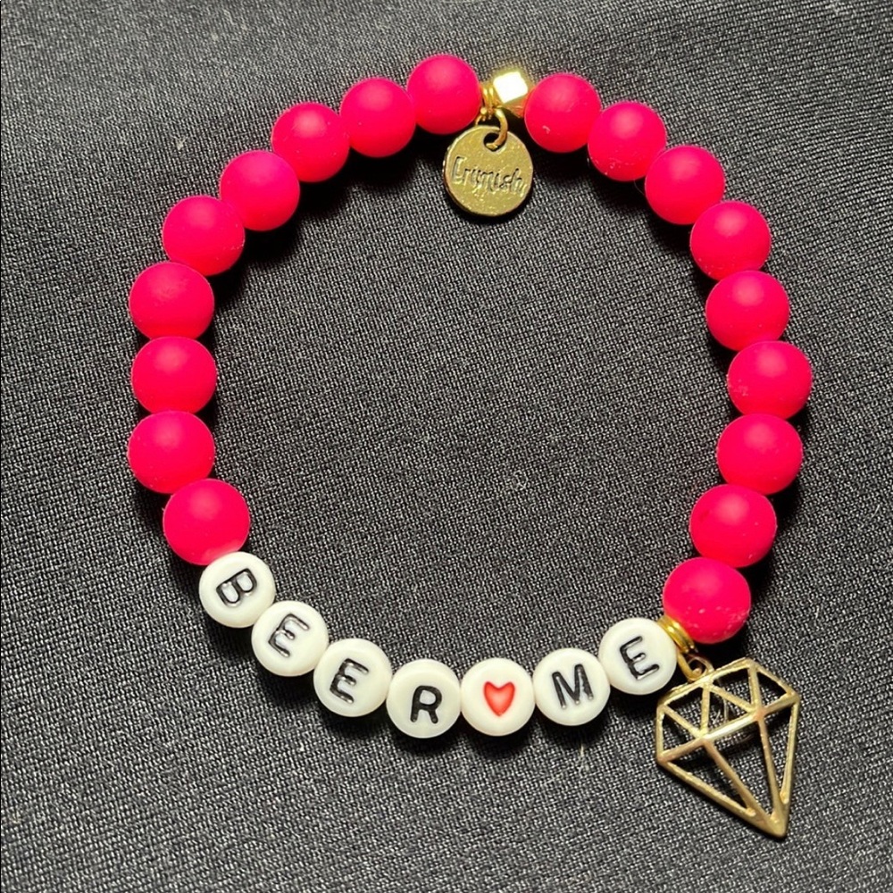 Beer Me Ermish pink bracelet